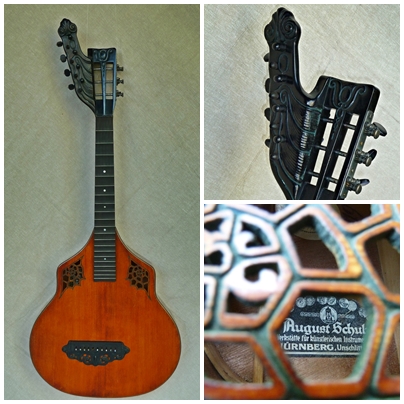 Wappen Gitarre August Schulz 1919